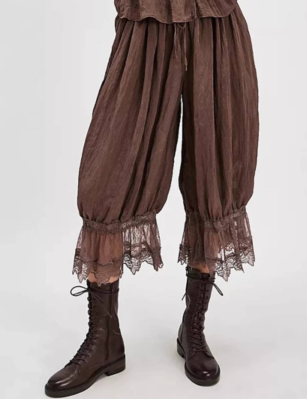 Lace Bottom Pants