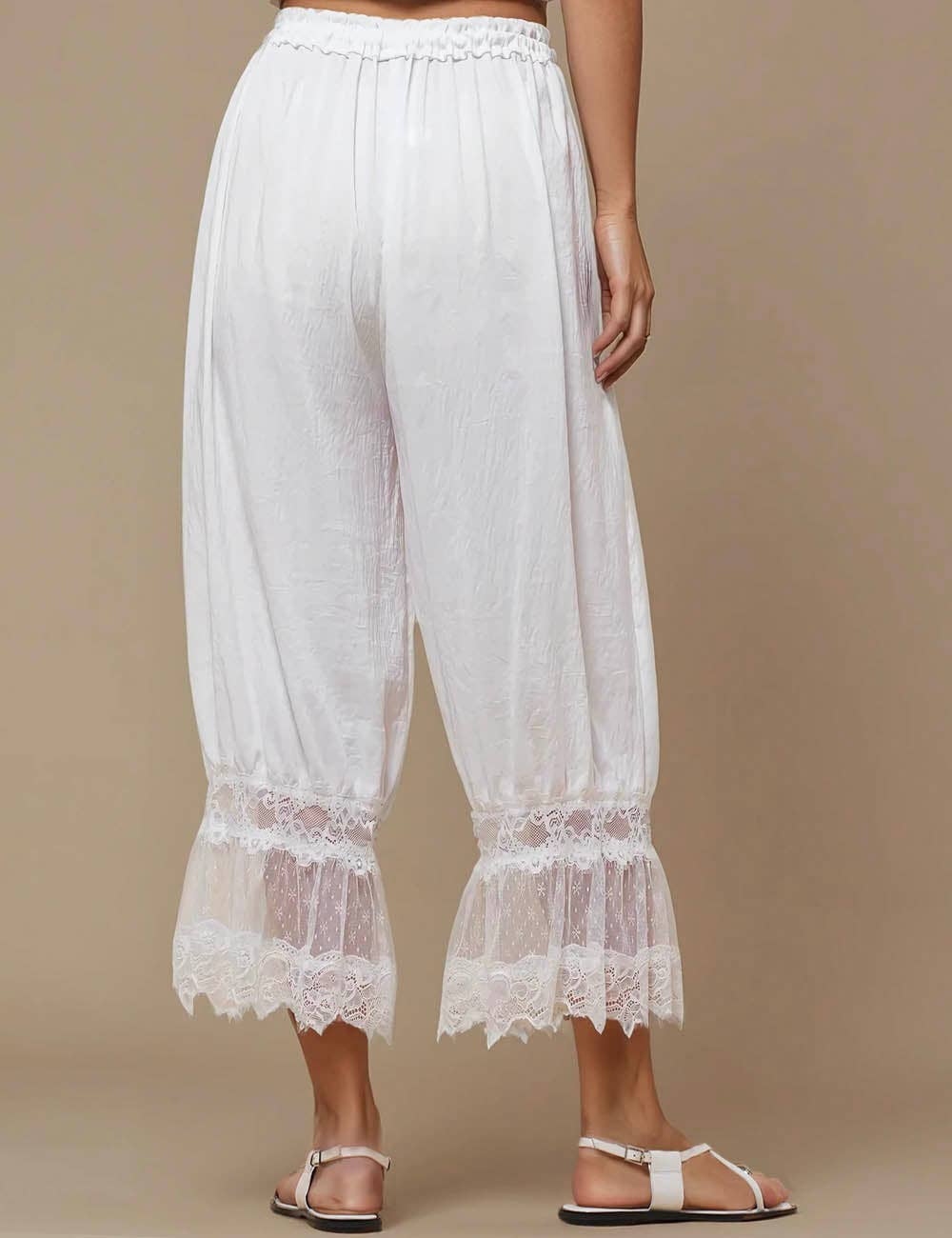 Lace Bottom Pants