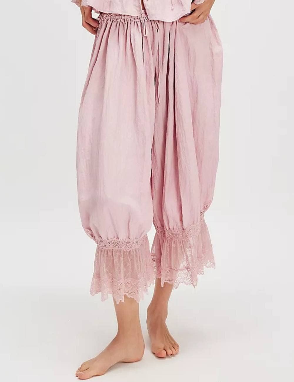 Lace Bottom Pants