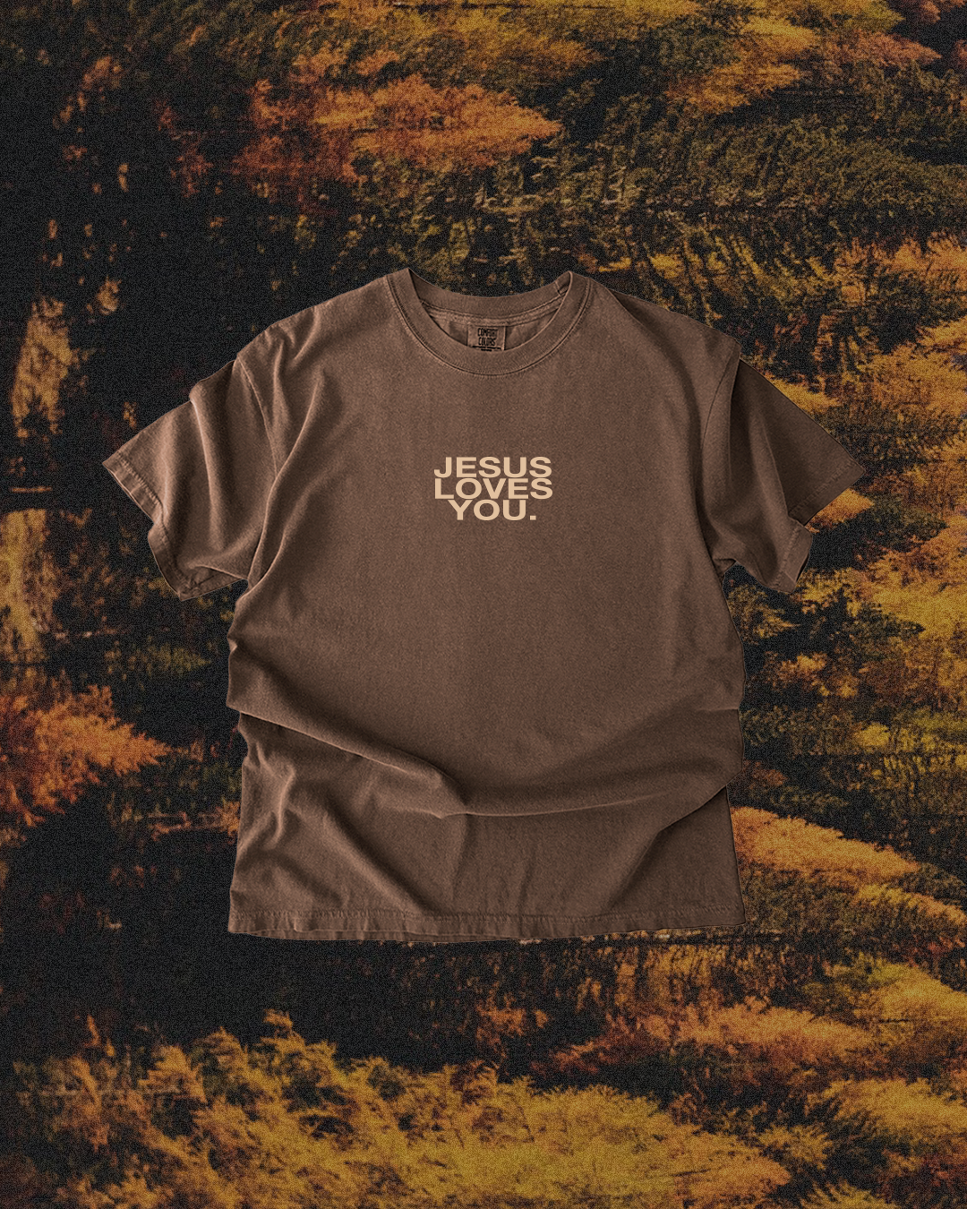 Jesus Loves You Tee | Espresso