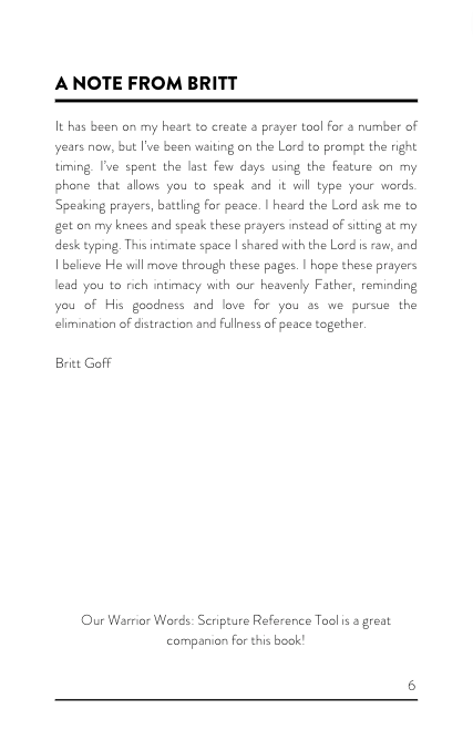 Prayer Guide