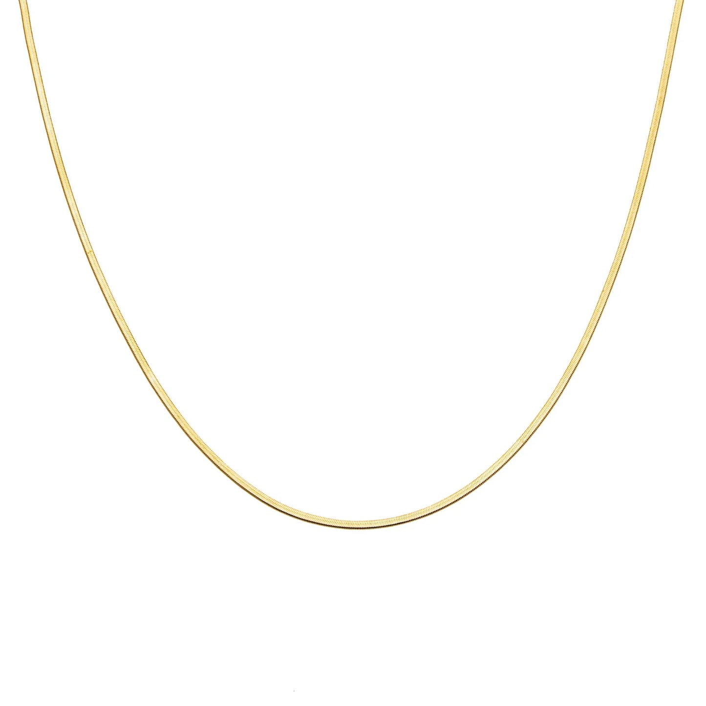 Micro Herringbone Necklace