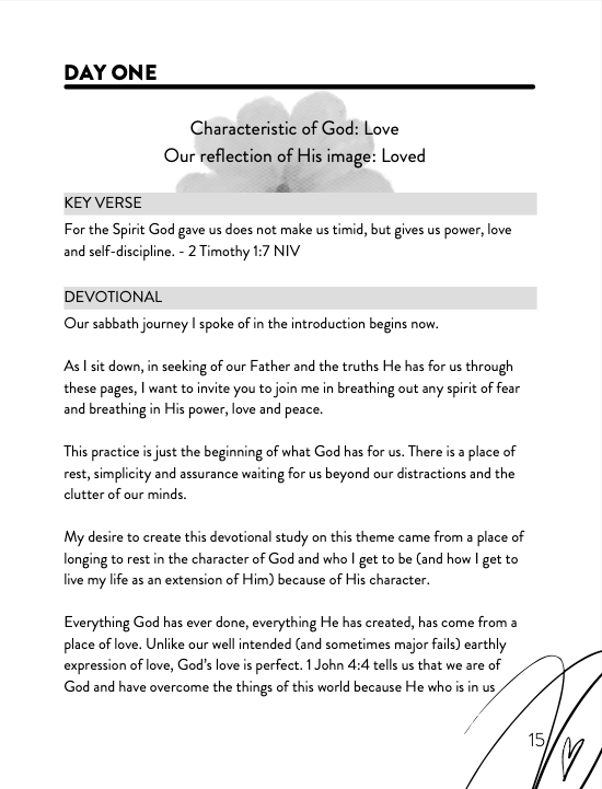 Love Identified Devotional