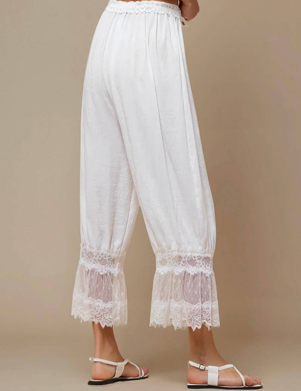 Lace Bottom Pants