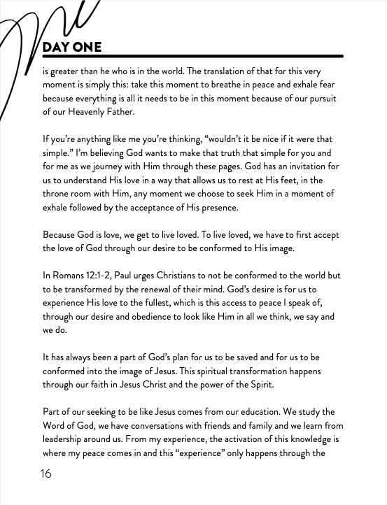 Love Identified Devotional