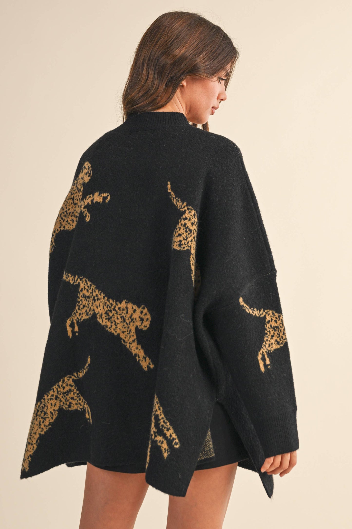 Cheetah Cloud Sweater