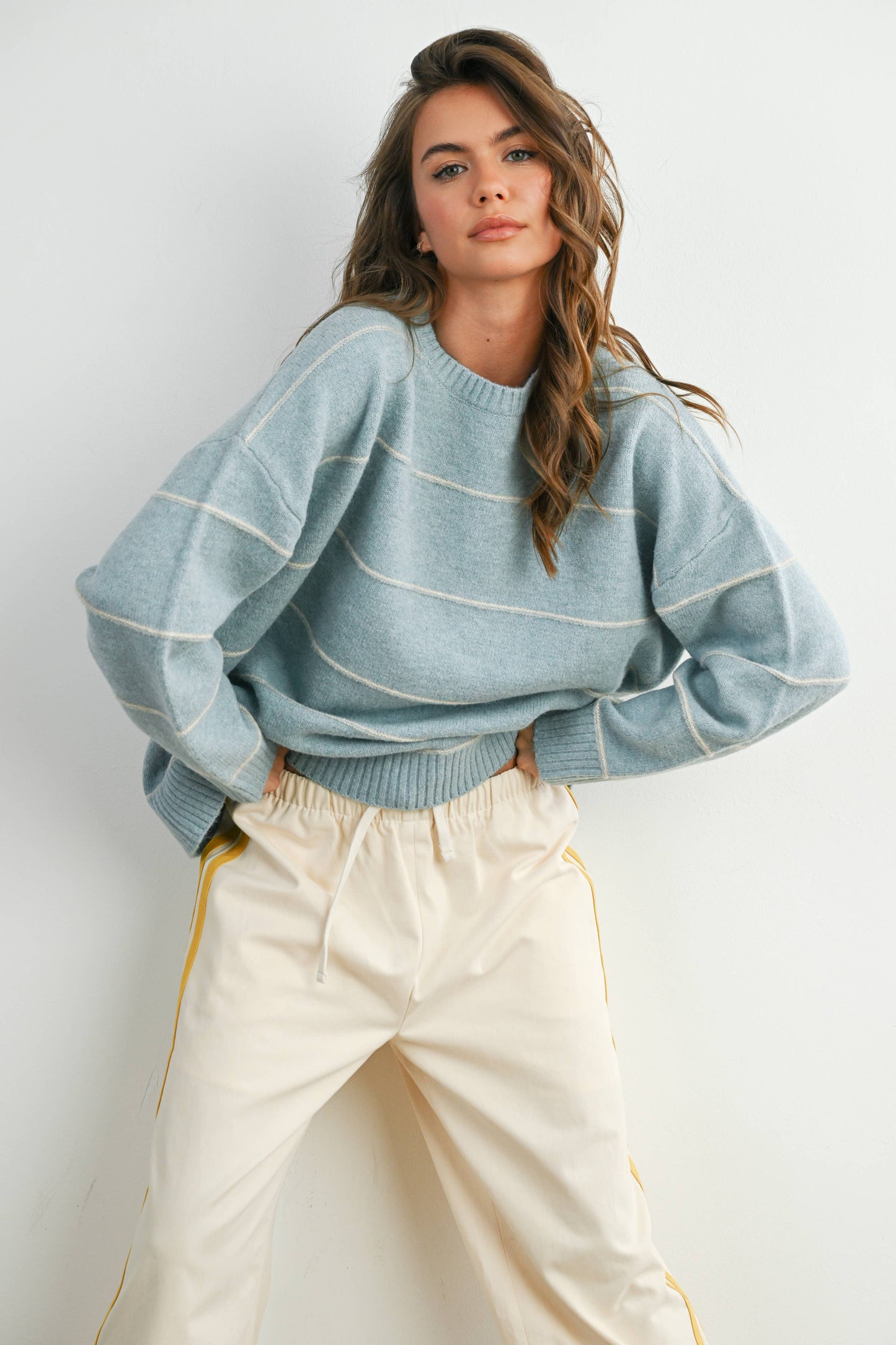 Bluebird Striped Sweater