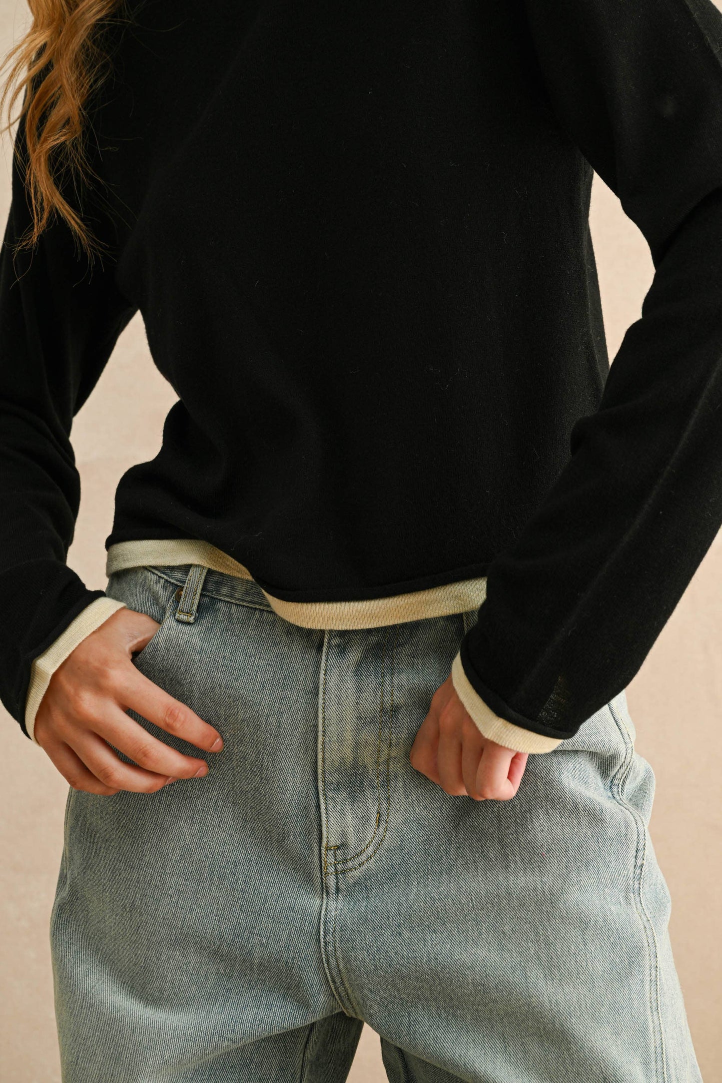 Midnight Layered Knit