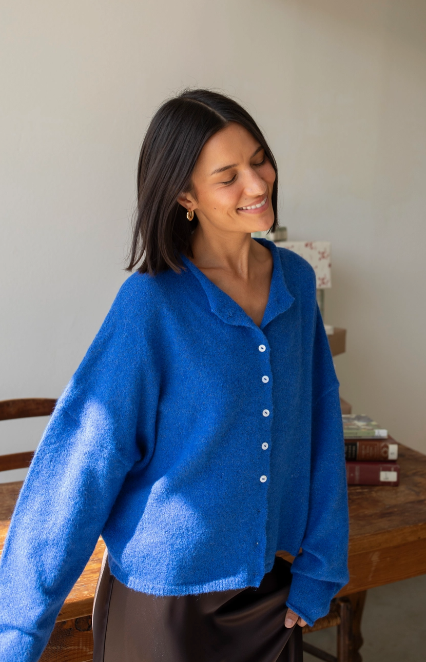 Alpine Blue Cardigan