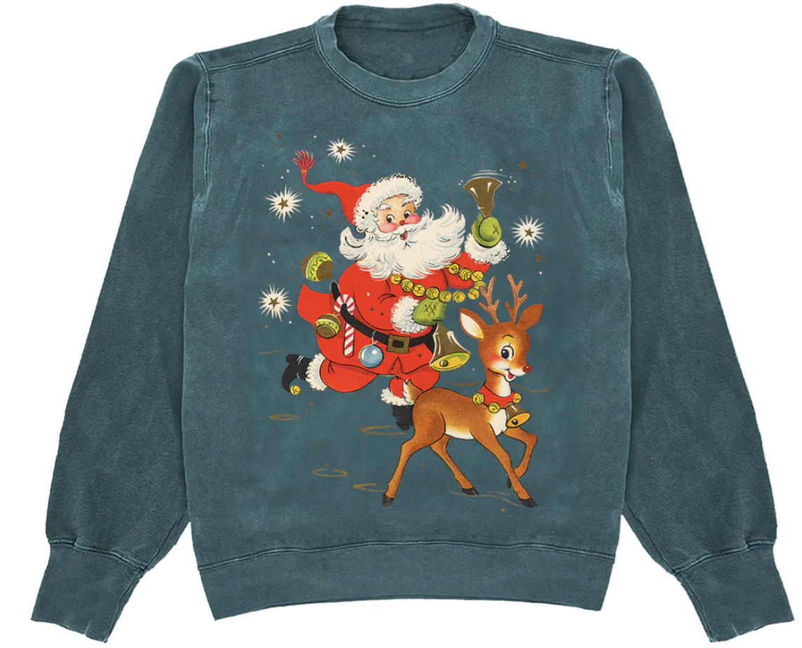 Santa & Red Crewneck