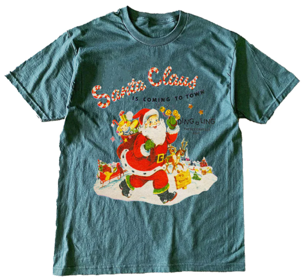 Santa's Rolling In Tee