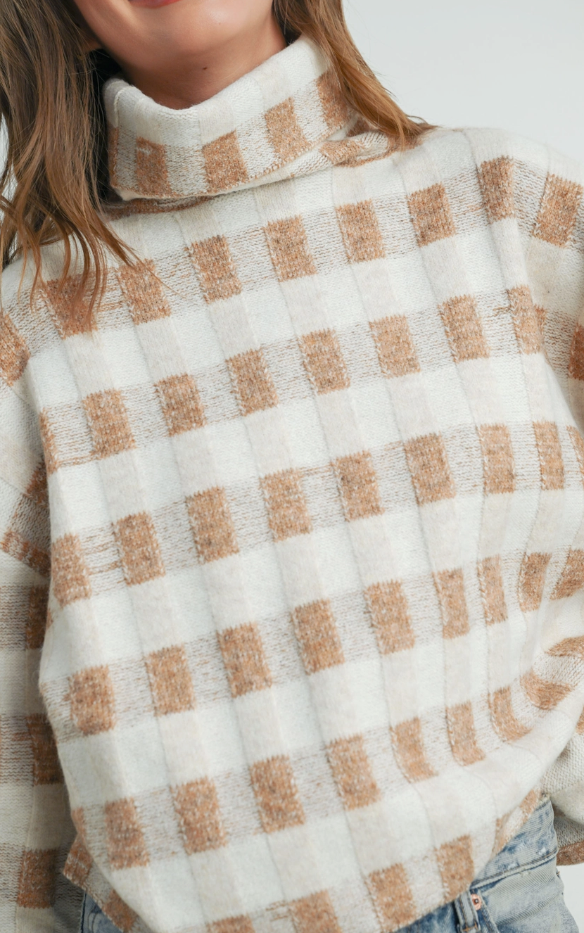 Cozy Cabin Check Knit