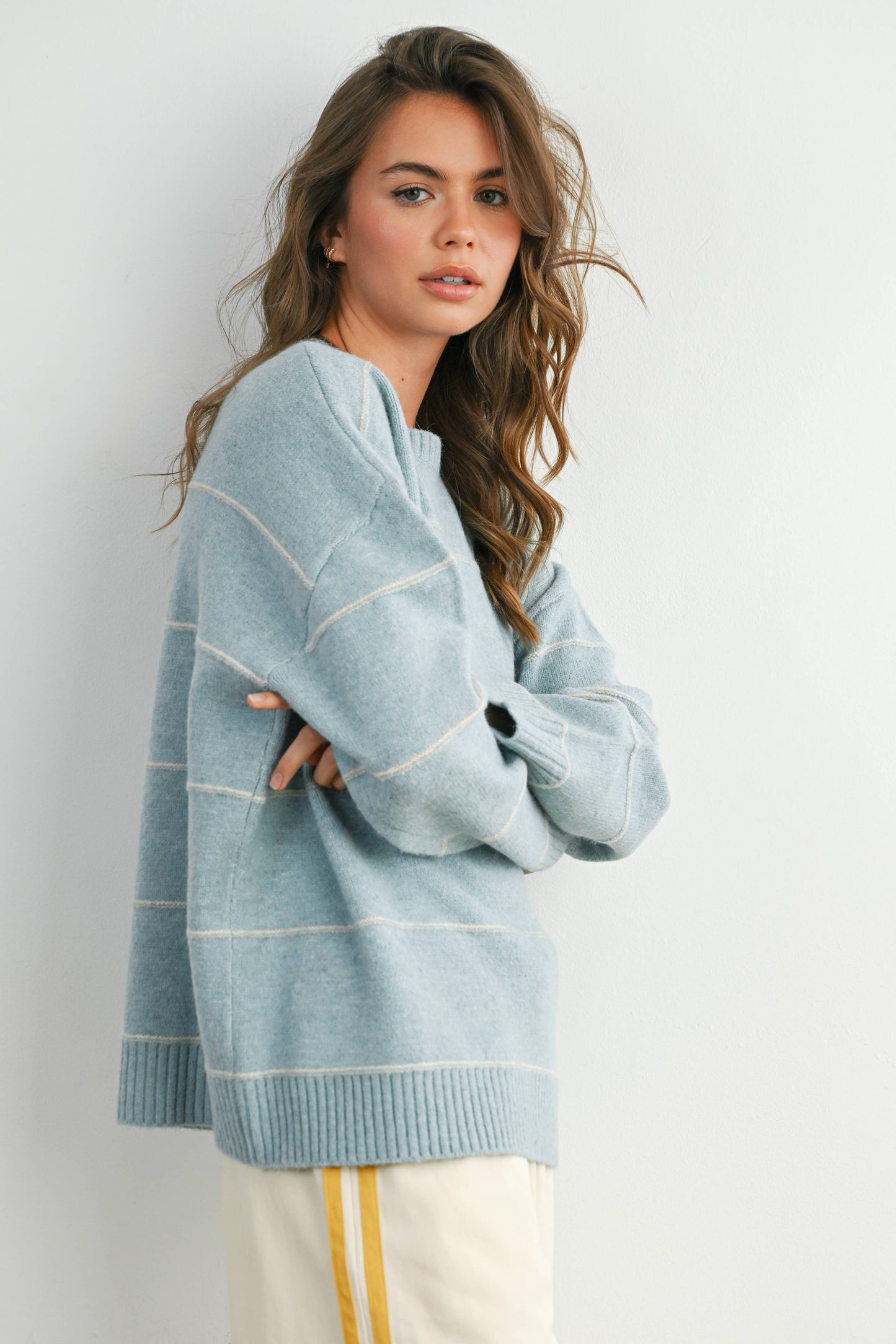 Bluebird Striped Sweater