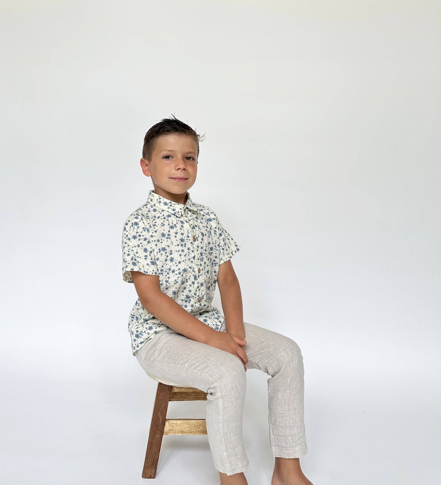Ellis Short-Sleeved Button Up