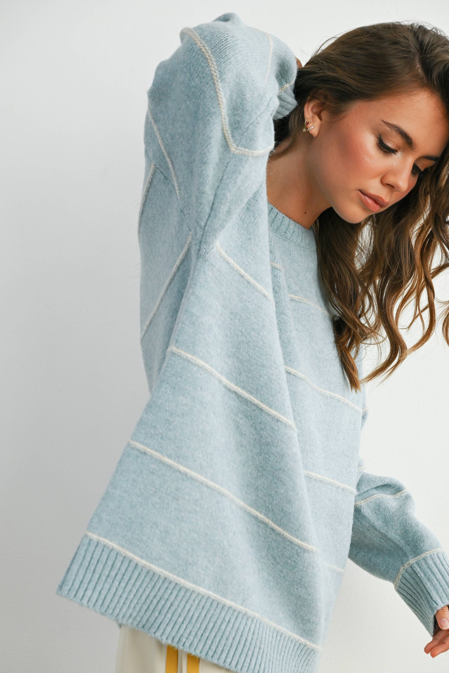 Bluebird Striped Sweater