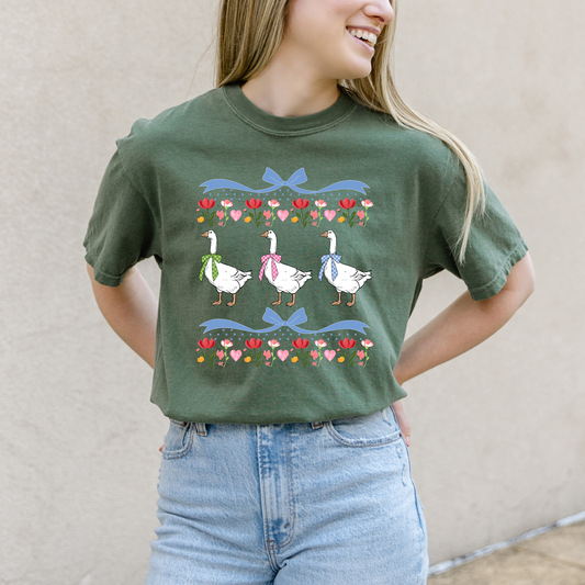 Cottage Core Geese Tee